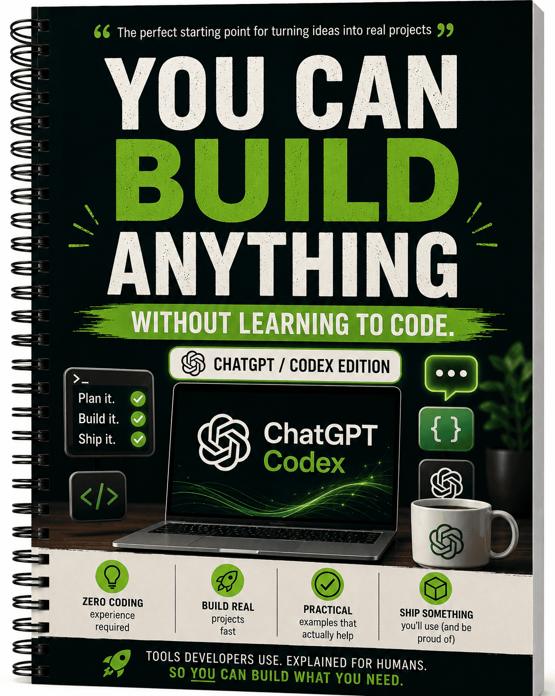 ChatGPT and OpenAI's Codex CLI edition cover of "You Can Build Anything"
