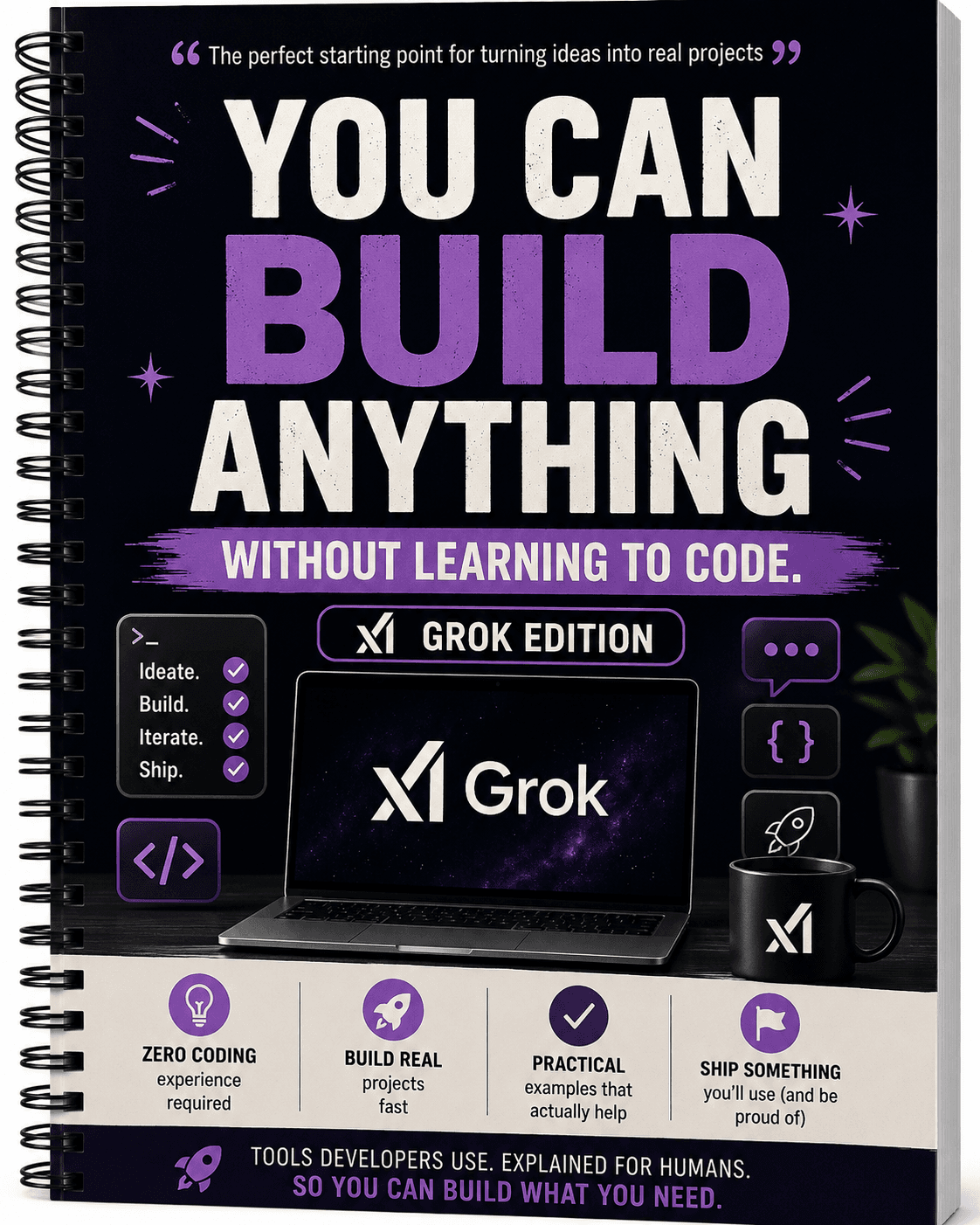 xAI's coding assistant edition cover of "You Can Build Anything"